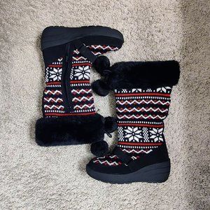 Canyon River Blues Faux Fur Knee High Boots | Women's Size 7.5